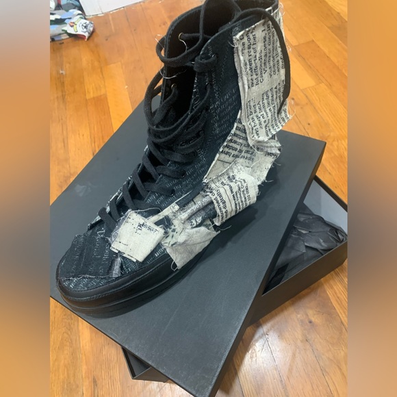 Nwot Yohji Yamamoto pour Homme newspaper print - Picture 3 of 10